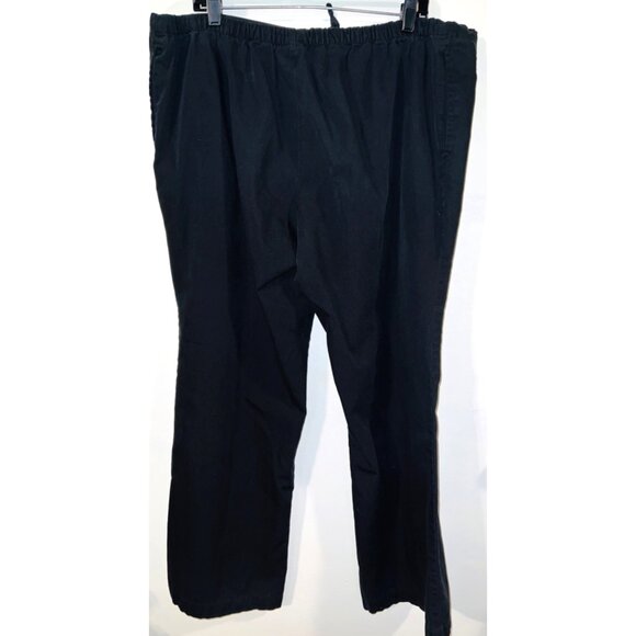 Malibu Doc XL Black Unisex Polyester & Cotton Blend Pants Tie-Waist - Picture 2 of 4